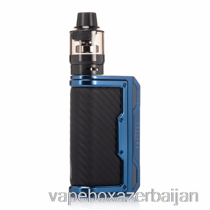 Vape Baku Lost Vape THELEMA QUEST 200W Starter Kit Sierra Blue Carbon Fiber